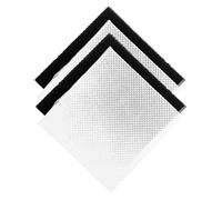 WATIIFUFU Patchs de Remplacement pour Talons Hauts Antidérapants en Caoutchouc Résistants à L'usure, Kit de Réparation avec 2 Paires de Grips Carrés pour Talons de Chaussures