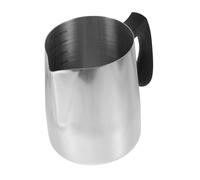 WATIIFUFU Pichet à Mousse Lait Inox avec Poignée Isolante Gradué pour Espresso et Fabrication DIY Cire Réutilisable