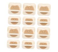 WATIIFUFU Pièces Couvercle De Protection De La Prise Prises Multi Épreuvage Verre Planche Bande Répartiteur De Sortie Lumières Nuit Trousse Serrures Porte Indiquer Encastré Bar Plastique
