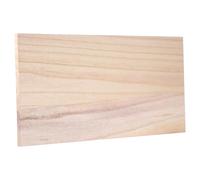 WATIIFUFU Planche en Bois Massif Lisse Rectangulaire Matériau Polyvalent pour de Meubles pour Étagères et Rangements Fonctionnels