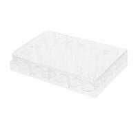 WATIIFUFU Plateau de Culture Cellulaire 24 Trous en Polystyrène, Lot de 2 Pièces, Accessoire de Laboratoire Pratique pour Analyse D'échantillons en Milieu Scientifique