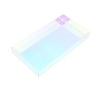 WATIIFUFU Plateau de Rangement Rectangulaire Fonction de Stockage et Présentation de Bijoux en Acrylique Transparent Élégant Design Raffiné pour Salle de Bain et Chambre