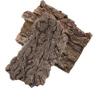 WATIIFUFU Plateforme d'escalade pour Animaux de Compagnie en Écorce 2pcs, Décoration Créative en Bois pour Terrarium de Lézard et Dragon Barbu Cage D'élevage