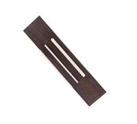 WATIIFUFU Pont de Ukulélé en Bois D’ébène Selle en Os, Remplacement Facile et Rapide pour Ukulélé 4 Cordes, pour Performances et Bricolage