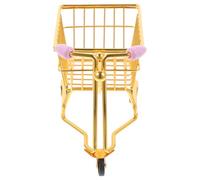 WATIIFUFU Porte-éponge de Maquillage en Fer Petit Chariot de Supermarché Miniature pour Organisation Bureau et Décoration Chambre D'étude