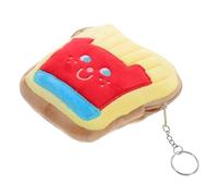 WATIIFUFU Porte-Monnaie De Dessin Animé Jolie Pochette pour Filles Porte-clés Tendance Pochette pour Clés Accessoire Mini Porte-Monnaie en Peluche Adorable pour Usage Quotidien