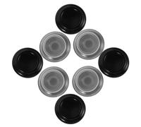 WATIIFUFU Protections de Sol pour Piano en Abs et Eva, Patins Ronds Élégants et Stables, Lot de 8 Pièces pour Piano Droit, Application, Protection Transparente du Sol