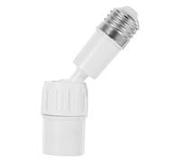 WATIIFUFU Rallonge de Lampe E27 en Plastique Blanc Portée Étendue et Installation Facile pour Usage Flexible et Rotation à 360 Degrés Plusieurs styles
