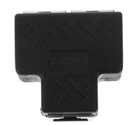 WATIIFUFU Répartiteur Ethernet Rj45 3 Voies Haute Vitesse, Connecteur Réseau 1 vers 2, Noir, Compatible Câble Cat 6, Adaptateur pour Connexion Internet Simultanée de Deux Appareils, Compact