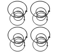 WATIIFUFU Ressorts de Rechange pour Fauteuils Inclinables 15 CM en Acier Lot de 4 Pièces Métalliques pour Canapé Chaise et Matelas Accessoires Robustes pour Support et Réparation de