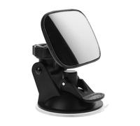 WATIIFUFU Rétroviseur Arrière pour Bébé Rotation à 360 Degrés, Installation Facile, en Plastique et Verre Noir, Accessoire Voiture pour Siège Bébé en Voiture