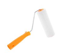 WATIIFUFU Rouleau à Pointes Autonivelant 9 Pouces pour Béton et Époxy Outil de Ragréage Solide en Matériau Résistant à L'Abrasion Rouleau de Nivellement pour Sols Industriels et Travaux