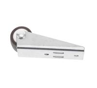 WATIIFUFU Roulette Basse Hauteur pour Porte Coulissante Roue Latérale Silencieuse Tpe Montage Latéral ou Vertical Fixe pour Meubles Support Installation Facile et Du Bruit