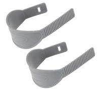 WATIIFUFU Sangles Réglables Antidérapantes Accessoires pour Vélo D'appartement en Caoutchouc Paire de Courroies Résistantes la Déchirure Couleur Aléatoire pour Pédales de