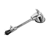 WATIIFUFU Support de Batterie en Métal Argenté, Pied de Remplacement Solide pour Grosse Caisse, Accessoire de Percussion Garantissant Stabilité et Longévité Lors des Répétitions