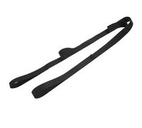 WATIIFUFU Support de Jambe en Nylon Noir pour Entraînement et Marche Sangle de Levage Robuste Boucle Réglable Bande Fonctionnelle pour Rééducation et Exercices des Jambes des Personnes