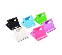 WATIIFUFU Support pour Téléphone Portable Réglable Pliable en Abs Architecture Stable, Portable et Adapté pour Maison et Lit, Compatible Smartphone et Liseuse Couleur Couleur Aléatoire