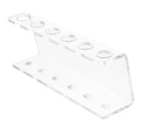 WATIIFUFU Support pour Tubes à Essai Hydroponiques pour Organisation et Décoration Familiale en Acrylique Transparent, Étagère Debout Design Élégant et Pratique