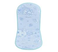 WATIIFUFU Tapis Rafraîchissant en Soie Glacée Double Face pour Poussette Bébé, Coussin Épais en Coton Mémoire, Tapis Frais d'Été pour Siège de Poussette, Adapté Hiver et Voyage, Couleur