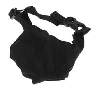 WATIIFUFU Yeux pour Animaux de Compagnie Extérieur en Nylon, Taille M, Noir - Cache-œil Anti-Mal des Transports pour Chiens, Protection Ombragée Pratique et Légère pour Soulager Stress