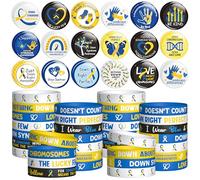 WATINC Lot de 72 broches à ruban - Bracelets extensibles en silicone de sensibilisation à la santé et épingle à boutons, bracelet de motivation avec message inspirant pour homme et femme