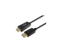 Watio Wave Câble - Câble displayport vers HDMI de 5 m, permet de connecter des appareils avec displayport à des écrans hdmi, idéal pour la transmission audiovisuelle.