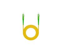 Watio Wave Câble - Fibre optique monomode SC/APC, 9/125µm, 1 mètre, matériau LSZH, idéal pour les connexions à haute vitesse et à faible perte.