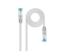 Watio Wave Câble réseau 600 MHz LSZH Sftp Pimf CAT7 AWG26, 0,3 m, couleur gris, haute vitesse et protection du signal