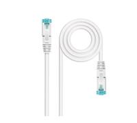 Watio Wave Câble réseau - Tuyau 600 MHz lszh sftp pimf cat7 awg26, 1 m de longueur, couleur blanche, idéal pour connexions à haute vitesse et sécurité. *