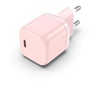 Watio Wave Chargeur Mural 30 W avec Ports USB-C, Charge Rapide 3A, Design Compact et Couleur Rose, idéal pour appareils électroniques. *