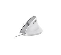 Watio Wave Souris Optique - Design Ergonomique Vertical, Connexion USB, capteur Optique de Haute précision, idéale pour de Longues journées de Travail sur Ordinateur. *