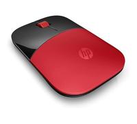 Watio Wave Souris Optique sans Fil avec Connexion USB, Design Ergonomique, capteur de 1200 dpi, Batterie Longue durée et Couleur Rouge Brillant