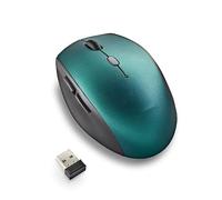 Watio Wave Souris Optique sans Fil, Couleur Bleue, Connexion USB, capteur de Haute précision, Design Ergonomique, Fonctionne avec des Piles AA. *