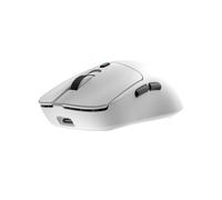 Watio Wave Souris - Optique, sans Fil, Rechargeable, Couleur Blanche, Design Gaming, Haute précision, Connexion USB, Longue durée de Vie. *