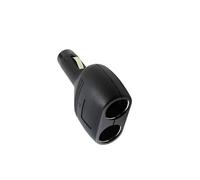 WatioWave B1136646 Double prise allume-cigare avec fusible et LED, idéal pour charger des appareils et protéger les circuits électriques, Image