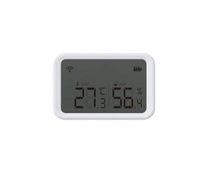 WatioWave B1137989 Capteur WiFi de température et d'humidité, surveillance en temps réel, alertes par application, idéal pour le contrôle de l'environnement dans les maisons et les bureaux, Image
