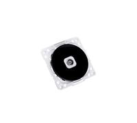 WatioWave B1223864 Pièce de raccordement pour Prise 1 Voie, Couleur Noire, idéale pour Les installations TV dans Les Maisons et Les Bureaux, Image
