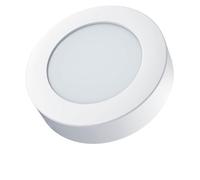 WatioWave Downlight LED rond de surface 24 W, 6500 K blanc, idéal pour éclairage intérieur dans les salles, bureaux et commerces.