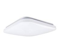 WatioWave Plafonnier LED carré 42 W blanc 6500 K, idéal pour un éclairage efficace dans les maisons et les bureaux.