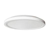 WatioWave Plafonnier LED de surface 18 W 2100 lm 220 x 25 mm CCT, idéal pour l'éclairage dans les maisons et les bureaux, fournit une lumière efficace et brillante.