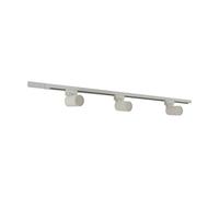 WatioWave Spot de rail 3 x GU10 3 x 35 W IP20 1000 mm de couleur blanche, idéal pour l'éclairage dans les espaces commerciaux et décoratifs.