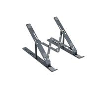 watiowave Support élévateur Pliable en Aluminium Portable, léger, résistant et réglable ; idéal pour Organiser l'équipement et améliorer l'ergonomie.