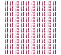 Watreketal 100Pcs Multiple Color Code Heat Shrink Wire Connectors Portable for Easy Identification in Electrical Installations Boats Wiring Connectors