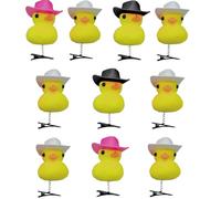Watreketal 1pc/5pcs/10pcs/20pcs épingle à cheveux en forme de canard de dessin animé pour les vacances, les carnavals de printemps, la queue de cheval, la frange, épingle à cheveux pour fille