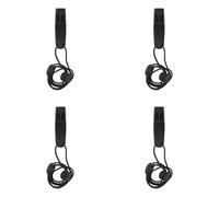 Watreketal 3. Sangle de cou réglable 120 dB Sifflets 4 pcs Sécurité Signalisation pour la pêche, le kayak, la natation en plein air Compact