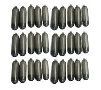 Watreketal 30lots Plastomère Float Tube Fishing Hook Accessoire avec Résistance Forage pour Les Appâts Submergés Stabilité Tube FLAIT pour Augment