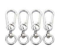 Watreketal 4pcs Carabiner Compact Compact Carabine Clés Carabiner pour Randonnée De Camping en Plein Air