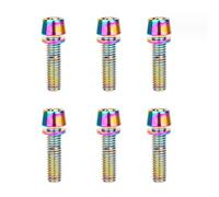 Watreketal 6 Pcs Vis De La Tige en Acier Inoxydable Vis Tête Effilées Boulons Tête avec Couvercle Supérieur des Lavettes