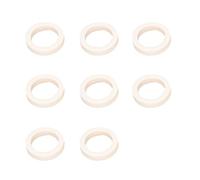 Watreketal 8 Pcs Vélos La Fourche À l'huile Éponge De Remplacement Mousses Anneaux Absorbants Scellés Éponges Mousses Anneaux