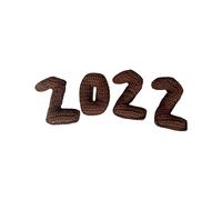 Watreketal Accessoires de photographie pour nourrisson - Équipement photo tricoté 2022 - Année pour fête prénatale - Mois de fête d'anniversaire - Décoration de fête - Garçon nouveau-né - Tenue de